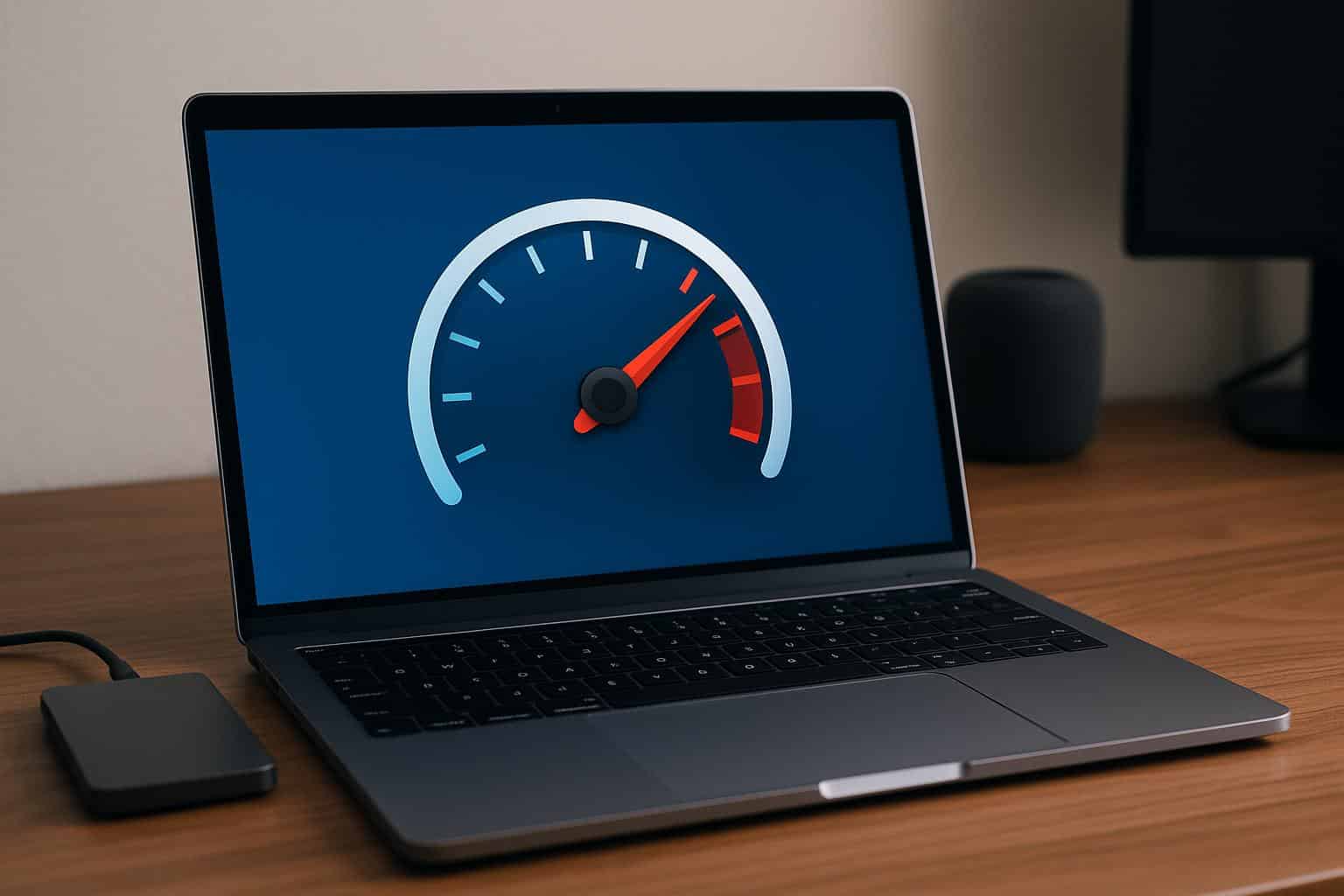 Mac optimizer software dashboard highlighting performance improvements and cleaning tools